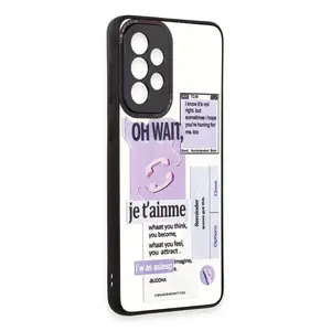 Newface Samsung Galaxy A73 5g Kılıf Mirror Desenli Kapak - Mirror - 4