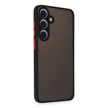 Samsung Galaxy S24 Kılıf Montreal Silikon Kapak - Siyah