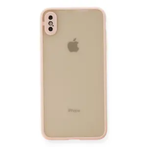 Newface Apple İphone X Kılıf Montreal Silikon Kapak - Pembe