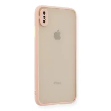Newface Apple İphone X Kılıf Montreal Silikon Kapak - Pembe