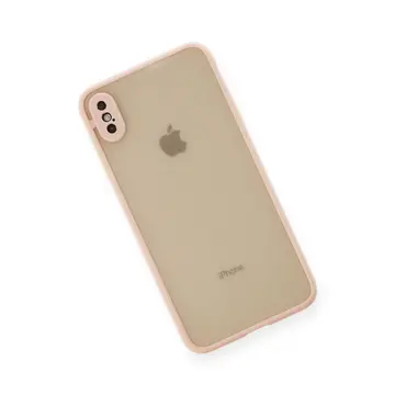 Newface Apple İphone X Kılıf Montreal Silikon Kapak - Pembe