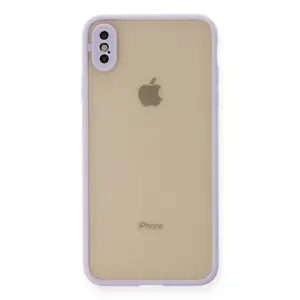 Newface Apple İphone X Kılıf Montreal Silikon Kapak - Mor