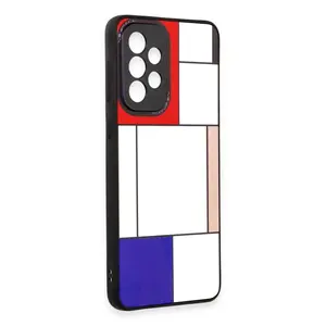 Newface Samsung Galaxy A73 5g Kılıf Mirror Desenli Kapak - Mirror - 9