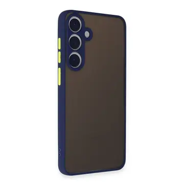 Samsung Galaxy S24 Kılıf Montreal Silikon Kapak - Lacivert