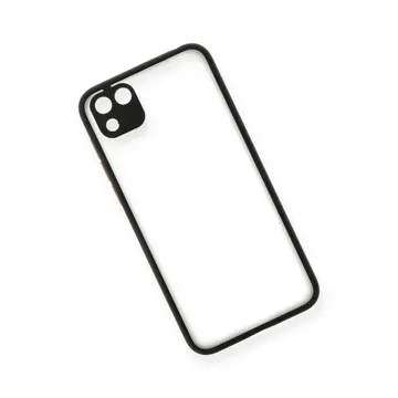 Newface Huawei Y5p Kılıf Montreal Silikon Kapak - Siyah