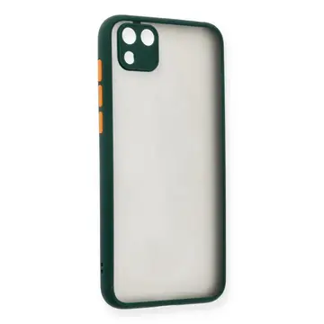 Newface Huawei Y5p Kılıf Montreal Silikon Kapak - Yeşil