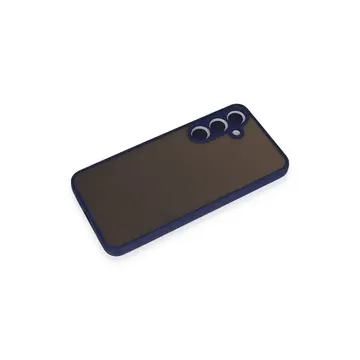 Samsung Galaxy S24 Kılıf Montreal Silikon Kapak - Lacivert