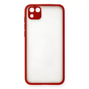 Newface Huawei Y5p Kılıf Montreal Silikon Kapak - Kırmızı