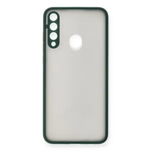 Newface Huawei Y6p Kılıf Montreal Silikon Kapak - Yeşil