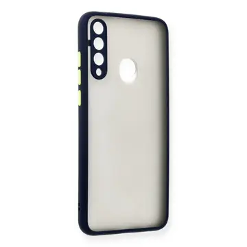 Newface Huawei Y6p Kılıf Montreal Silikon Kapak - Lacivert