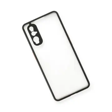 Newface Oppo Find X2 Kılıf Montreal Silikon Kapak - Siyah