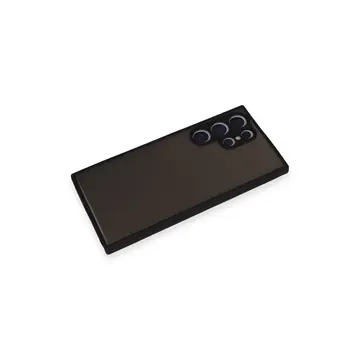 Samsung Galaxy S24 Ultra Kılıf Montreal Silikon Kapak - Siyah