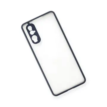 Newface Oppo Find X2 Kılıf Montreal Silikon Kapak - Lacivert