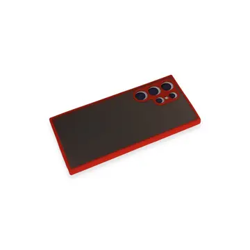 Samsung Galaxy S24 Ultra Kılıf Montreal Silikon Kapak - Kırmızı