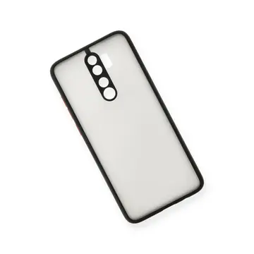 Newface Xiaomi Redmi Note 8 Pro Kılıf Montreal Silikon Kapak - Siyah