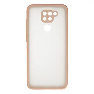 Newface Xiaomi Redmi Note 9 Kılıf Montreal Silikon Kapak - Pembe