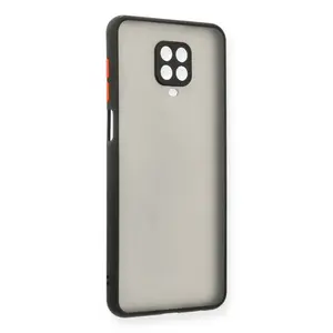Newface Xiaomi Redmi Note 9 Pro Kılıf Montreal Silikon Kapak - Siyah