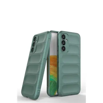 Samsung Galaxy A15 4g Kılıf Optimum Silikon - Koyu Yeşil