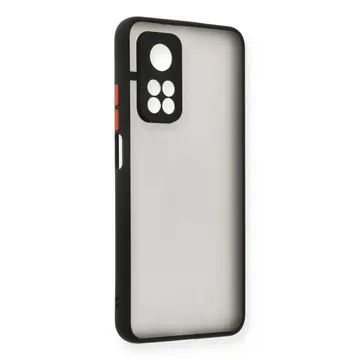 Newface Xiaomi Mi 10t Kılıf Montreal Silikon Kapak - Siyah