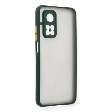 Newface Xiaomi Mi 10t Kılıf Montreal Silikon Kapak - Yeşil