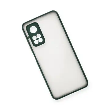 Newface Xiaomi Mi 10t Kılıf Montreal Silikon Kapak - Yeşil