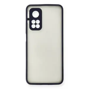 Newface Xiaomi Mi 10t Kılıf Montreal Silikon Kapak - Lacivert