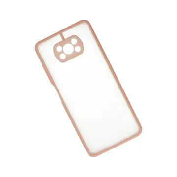 Newface Xiaomi Pocophone X3 Kılıf Montreal Silikon Kapak - Pembe