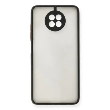 Xiaomi Redmi Note 9 5g Kılıf Montreal Silikon Kapak - Siyah