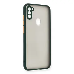 Samsung Galaxy A11 Kılıf Montreal Silikon Kapak - Yeşil