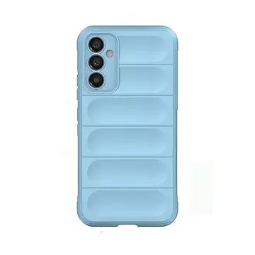 Samsung Galaxy A15 4g Kılıf Optimum Silikon - Sky Blue
