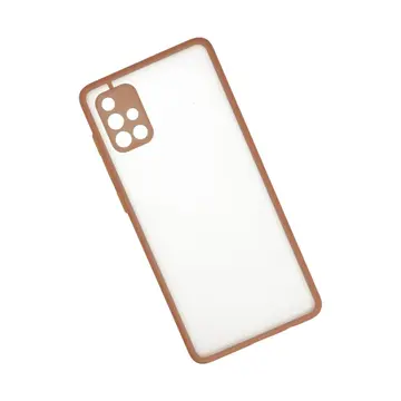 Newface Samsung Galaxy A71 Kılıf Montreal Silikon Kapak - Pembe