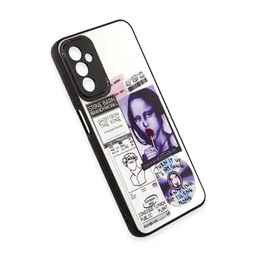 Newface Samsung Galaxy M23 Kılıf Mirror Desenli Kapak - Mirror - 2