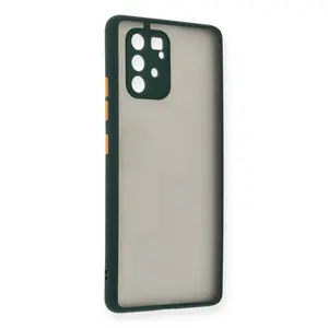 Newface Samsung Galaxy A91 / S10 Lite Kılıf Montreal Silikon Kapak - Yeşil