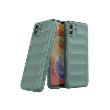 Samsung Galaxy A05 Kılıf Optimum Silikon - Koyu Yeşil