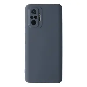 Xiaomi Redmi Note 10 Pro Kılıf Nano İçi Kadife Silikon - Gri
