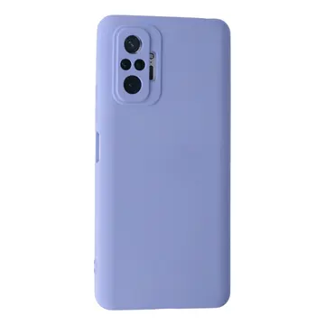 Xiaomi Redmi Note 10 Pro Kılıf Nano İçi Kadife Silikon - Lila