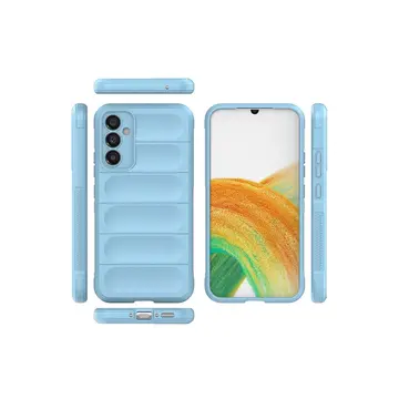 Samsung Galaxy A05s Kılıf Optimum Silikon - Sky Blue