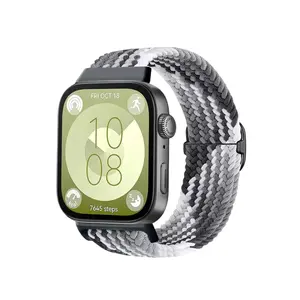 Huawei Fit 4  Kordon - Gri-siyah