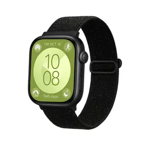 Huawei Fit 4  Kordon - Benekli Siyah
