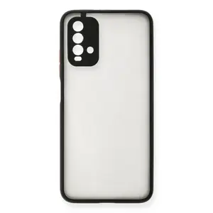 Xiaomi Redmi 9t Kılıf Montreal Silikon Kapak - Siyah