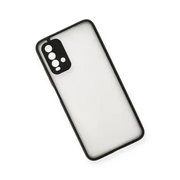 Xiaomi Redmi 9t Kılıf Montreal Silikon Kapak - Siyah