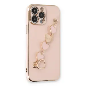 İphone 14 Pro Kılıf Esila Silikon - Pudra