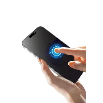 İphone 14 Bilvis 5in1 5d Magic Hayalet Cam Ekran Koruyucu - Siyah