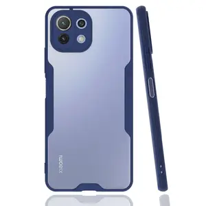 Xiaomi Mi 11 Lite Kılıf Platin Silikon - Lacivert