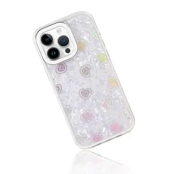 İphone 14 Pro Max Lumi Desenli Kapak - Beyaz
