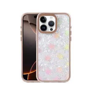 İphone 14 Pro Max Lumi Desenli Kapak - Çöl Titanyum