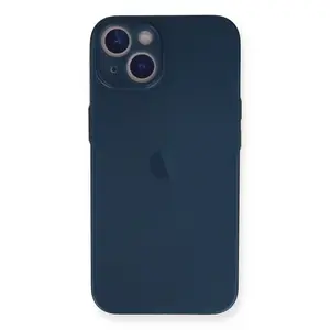 İphone 14 Plus Kılıf Pp Ultra İnce Kapak - Mavi