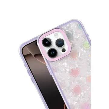 İphone 16 Pro Max Lumi Desenli Kapak - Mor