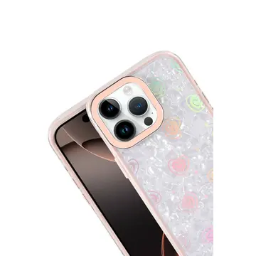 İphone 16 Pro Max Lumi Desenli Kapak - Pembe