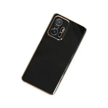 Newface Xiaomi Mi 11t Pro Kılıf Volet Silikon - Siyah